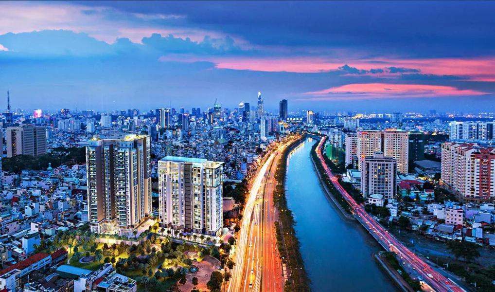 Lusso Suites - D1Mension & Zenity Residence, Sg'S Heart Ho Chi Minh-stad Buitenkant foto