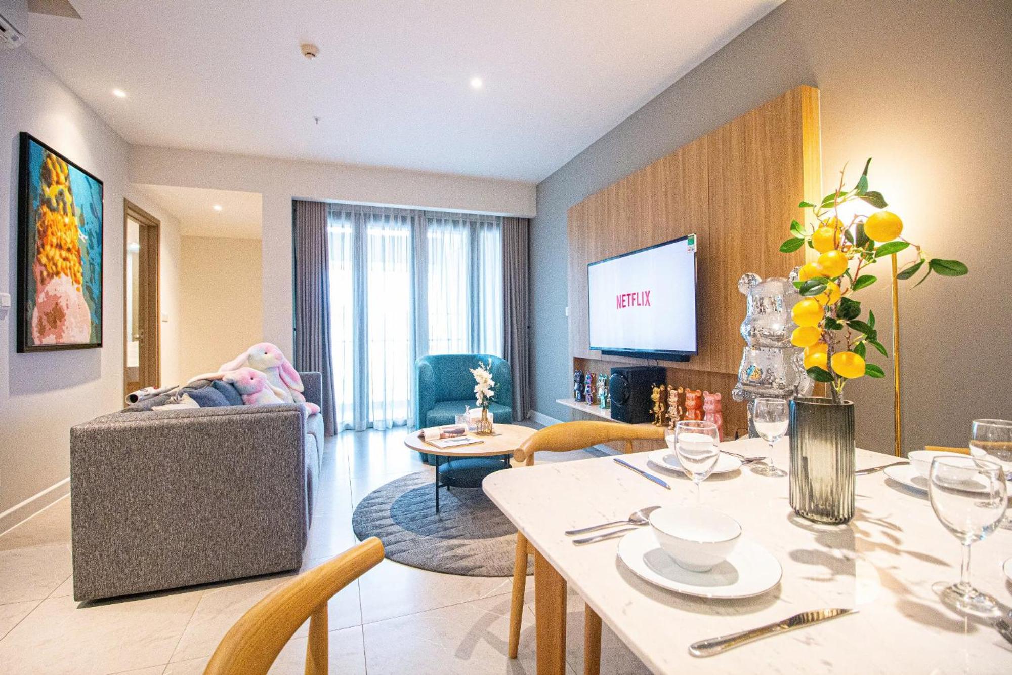 Lusso Suites - D1Mension & Zenity Residence, Sg'S Heart Ho Chi Minh-stad Buitenkant foto