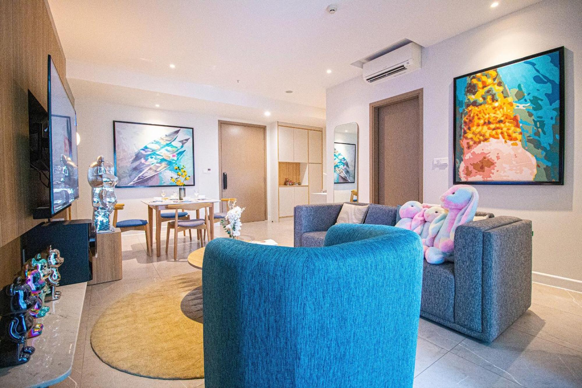 Lusso Suites - D1Mension & Zenity Residence, Sg'S Heart Ho Chi Minh-stad Buitenkant foto