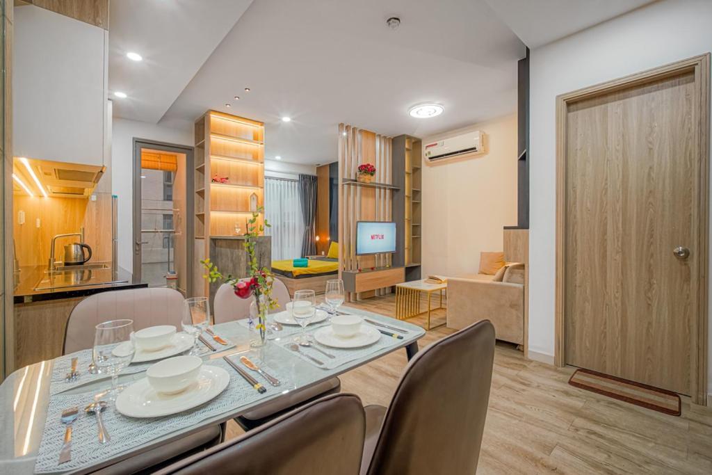 Lusso Suites - D1Mension & Zenity Residence, Sg'S Heart Ho Chi Minh-stad Buitenkant foto