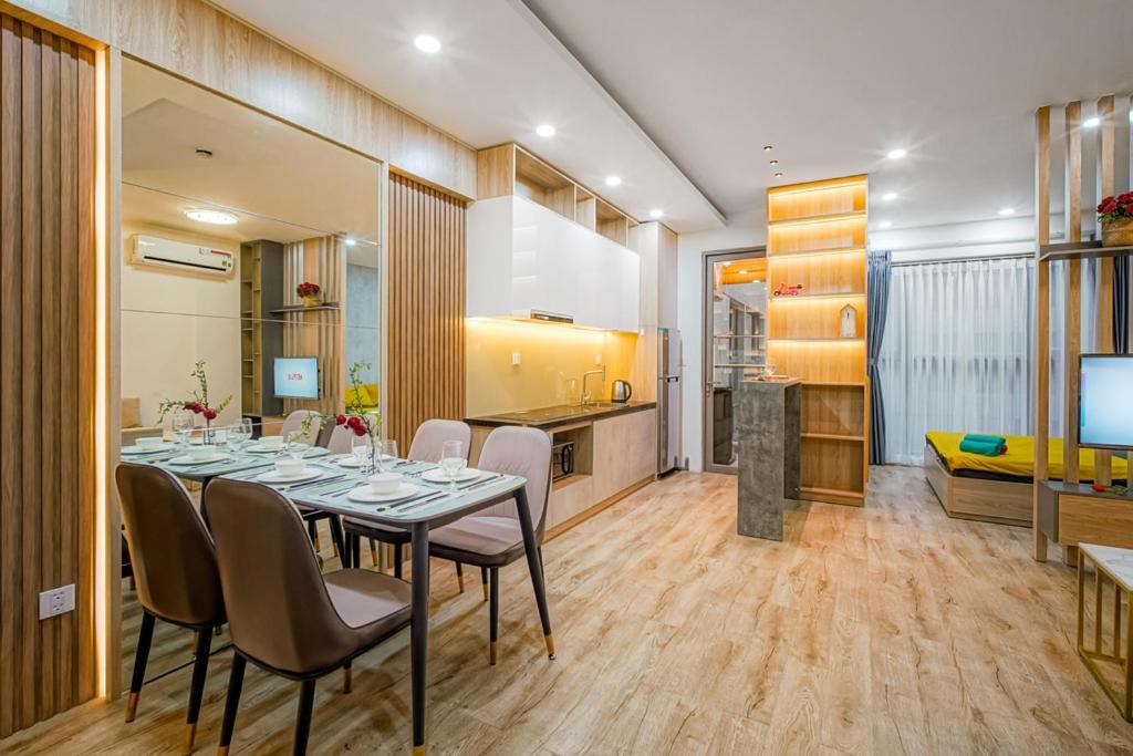 Lusso Suites - D1Mension & Zenity Residence, Sg'S Heart Ho Chi Minh-stad Buitenkant foto